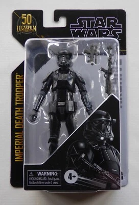 STAR WARS NEW BLACK SERIES 6" INCH ARCHIVE IMPERIAL DEATH TROOPER MOC FIGURE  - Image 1 of 3