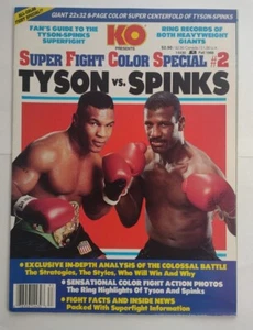 Ko Magazine Super Fight Color Special #2 22x32 Mike Tyson Michael Spinks Poster - Picture 1 of 3