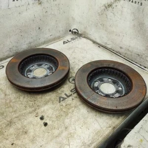 15-23 Mercedes-Benz C300 Rear Left/Right Disc Brake Rotor Pair 000-423-18-12 OEM - Picture 1 of 11