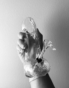 Ideal 7.5inch Penis Bong Glass Water Filter Hookah with Special Bowl - Picture 1 of 7