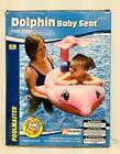 Poolmaster 81559 Learn-to-Swim PreSwimmer Dolphin Baby Seat Float with Shade Top