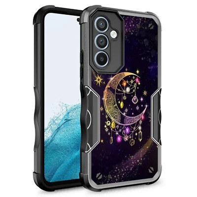 For Samsung Galaxy A23 4G / A23 5G Hybrid Graphic Colorful Armor Case - Image 1 of 4