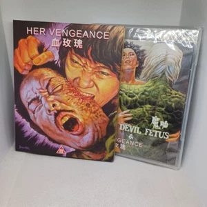 Devil Fetus & Her Vengeance Blu-ray w/ Slipcover Vinegar Syndrome CatIII HORROR - Picture 1 of 4