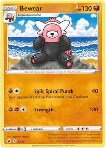 #12 Bewear Pokemon McDonald's Match Battle - Picture 1 of 1