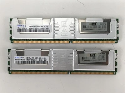Samsung 4GB (2x2GB) Server RAM 2Rx4 PC2-5300F-555-11E0 M395T5750EZ4-CE65 - Image 1 of 2