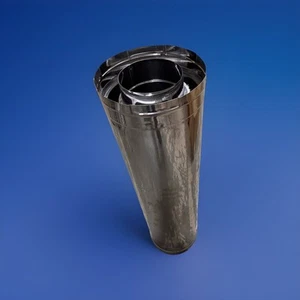 DuraVent 9017 6 x 36 inch Chimney Pipe - Silver (6DP-36) - Picture 1 of 7