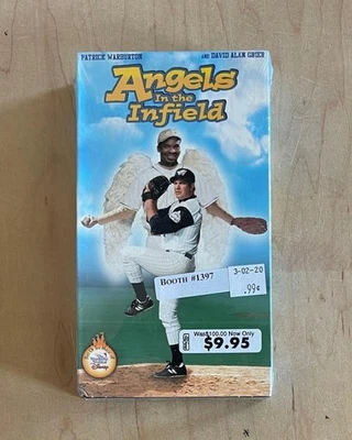 Sports Comedy Fantasy Movie ANGELS IN THE INFIELD 2000 Sealed VHS Disney Basebal - Image 1 of 4