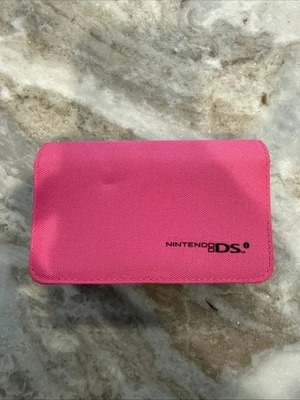 Estuche blando rosa intenso para Nintendo DS con ranuras para juegos nuevo Foto 1 de 3