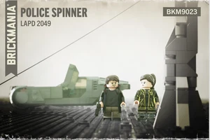 Police Spinner LAPD 2049 Retired Blade Runner Brickmania Sealed - Picture 1 of 1