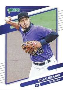 2021 Donruss #146b Nolan Arenado Fielding - Bild 1 von 2