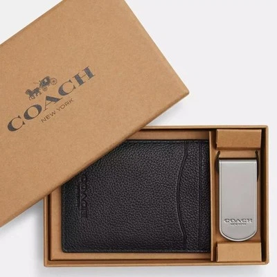 NWT ❤️  Coach Boxed 3 In 1 Card Case Gift Set - Image 1 of 4