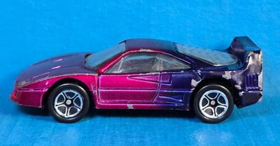  Matchbox Yellow Box MB24 Ferrari F40 Purple 1988 Diecast Car - Image 1 of 4