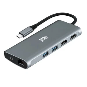 Adesso 9-in-1 USB-C Multi-Port Docking Station (TAA Compliant) - Photo 1/7