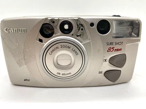Canon Sure Shot 85 Zoom 35mm Camera Film Point & Shoot 38-85mm Lens - Picture 1 of 11