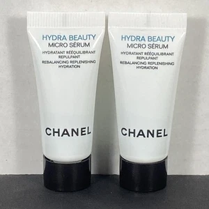 3 x CHANEL Hydra Beauty MICRO SERUM Travel Size 5ml/0.17oz each NEW AUTHENTIC - Picture 1 of 4