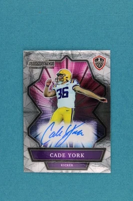 Cade York | 2021 Wild Card Alumination NIL #ANBC-8 | Near Mint or Better - Image 1 of 2
