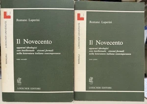 (Letteratura) R. Luperini - IL NOVECENTO - 2 VOLUMI - I EDIZIONE - Loescher 1981 - Imagen 1 de 1