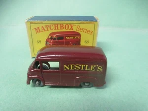 MATCHBOX NO.69 NESTLE'S VAN IN BOX - Picture 1 of 5