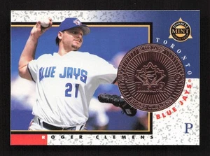 Roger Clemens 1998 Pinnacle Mint Collection #5 Bronze Toronto Blue Jays MLB - Picture 1 of 2
