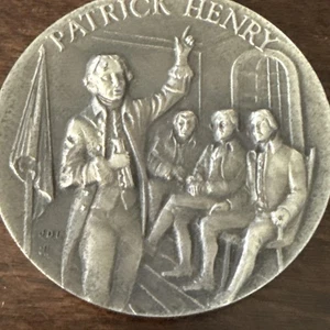 Patrick Henry Longines Symphonette Vintage Coins .925 1 oz - Picture 1 of 5