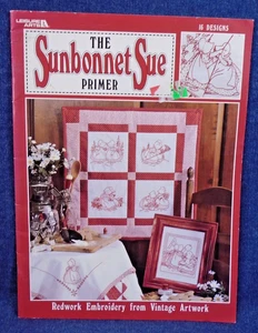 The Sunbonnet Sue Primer 1874 Leisure Arts Embroidery Quilting Pattern Booklet - Picture 1 of 2
