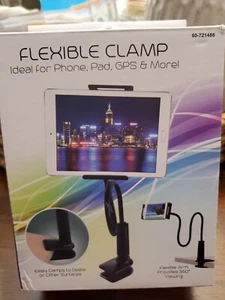 Flexible Clamp ideal for Phone, Tablet, GPS & More, 360 Degree View, New - Picture 1 of 2