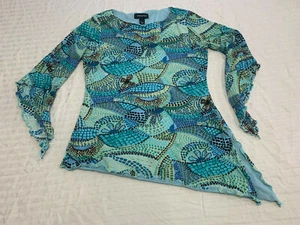 IDEOLOGY WOMENS SHIRT BLOUSE SIZE M - Picture 1 of 5