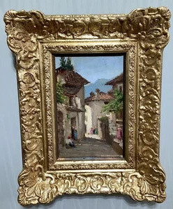 french post impressionist oil painting - Picture 1 of 13