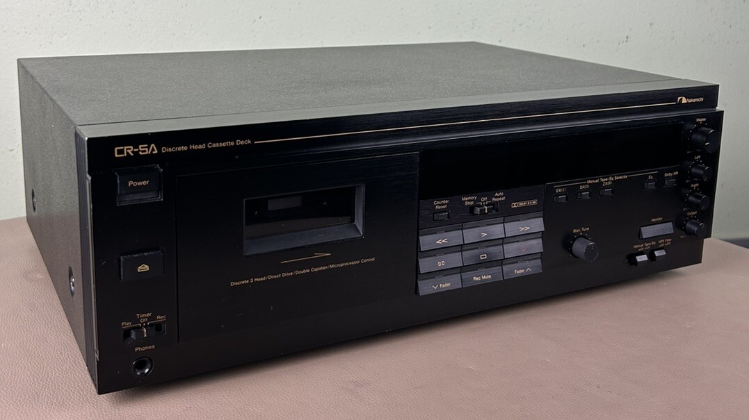 Pinch Roller Home Audio MiniDisc Decks Nakamichi ZX9 Cassette Deck