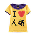 Anime No Game No Life Cotton T-shirt manches courtes t-shirt vêtements décontractés hauts tee-shirt