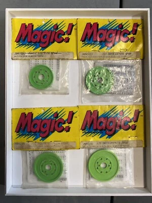 Vintage Trinity Magic Green Stealth Spur Gear 64 Pitch  RC Pan Car RC10 TRC 4pcs - Image 1 of 4