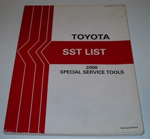 Werkstatthandbuch Toyota Yaris Echo Rav4 Lexus MR2 Special Service Tools 2000! - Imagen 1 de 1