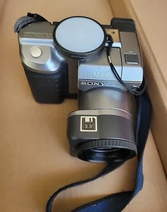 SONY MAVICA MVC-FD91, 0.8MP 14x ZOOM DIGITAL CAMERA UNTESTED BAD_BATT NO_CHARGER - Picture 1 of 20