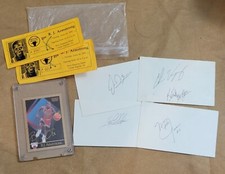 VINTAGE NBA Signatures, B.j. Armstrong Skybox Trading Card