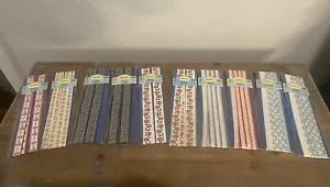 10 Pkgs Vintage WRIGHTS Cotton Rayon Trimming 24 Yds Total - Picture 1 of 6