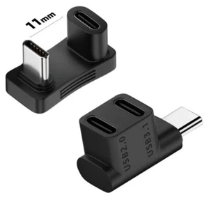 Male to Female For Steam Deck 2in1 Connector Type-C USB C 100W Charging Adapter - Picture 1 of 8