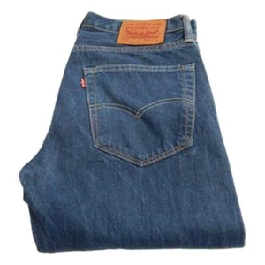 Levi 508 Tapered Jeans Slim Fit Blue Waist 31 Leg 32 W31 L32 Zip Fly (Q3738) - Picture 1 of 9