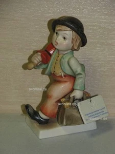 Goebel Hummel 7/0 "Wanderbub", Merry Wanderer, Junge, Krone Limited Edition - Bild 1 von 1