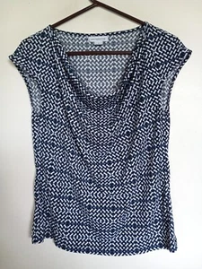 Women's LIZ CLAIBORNE Size M   Cowl Neck Shirt Top - Picture 1 of 3