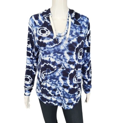 Sudadera con Capucha Koolaburra by UGG French Terry Lounge Talla Pequeña Azul Moderno Informal Top Foto 1 de 4
