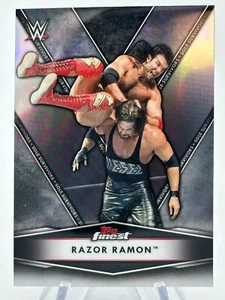 Razor Ramon Rifrattore 2021 Topps Finest WWE - Foto 1 di 2