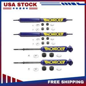 Fits 1958 CADILLAC SERIES 70 FLEETWOOD MONROE 4pcs Front Rear Shock Absorber - Picture 1 of 1