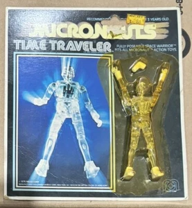 1976 Mego Micronauts Time Traveler Clear Variant MOC NOS Vintage VHTF - Picture 1 of 3