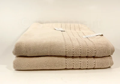 Felpinter 2Pc 34"x62”  Bath Sheet Towels 100%Cotton  Absorbent Made In Portugal - Image 1 of 4