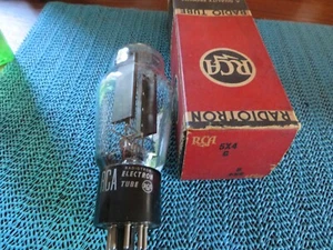 Radio tube  Radiotron/RCA 5x4 NOS  Date Code 11/44 - Bild 1 von 3