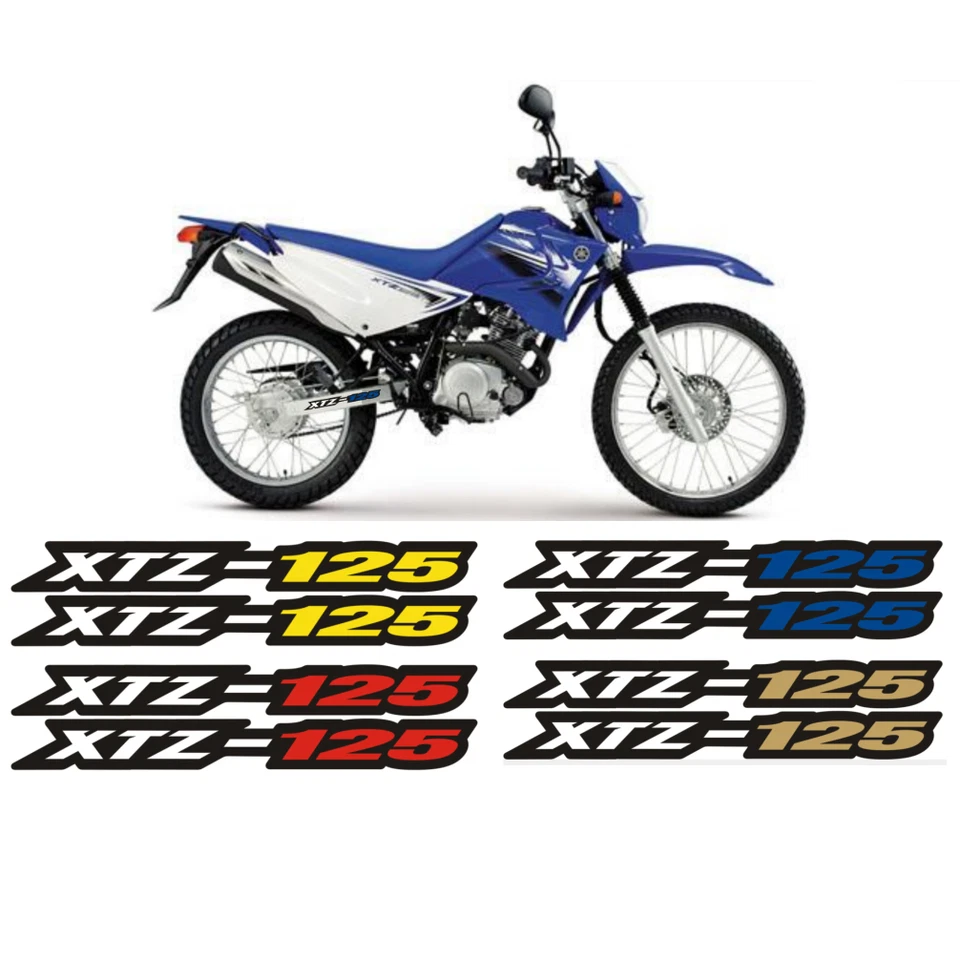 Adesivos listras braço oscilante cola 3D para YAMAHA XTZ 125 XTZ125E 2015-2021  - Imagem 1 de 4