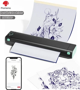Phomemo M08F - Stampante termica A4 - Stampante senza inchiostro per casa o ufficio - Foto 1 di 15