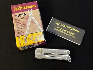 Original Leatherman Micra Tool - USA - NEW Old Stock - Multitool - Sammlerstück! - Bild 1 von 2