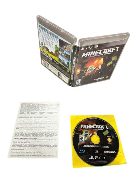 Minecraft: PlayStation 3 Edition (PlayStation 3, PS3, 2014) CIB