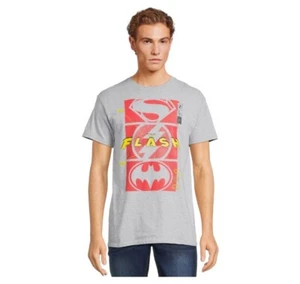 DC Comics THE FLASH T-Shirt Men's 3XL 54-56 Super Icons Graphic Short Sleeve - Picture 1 of 9